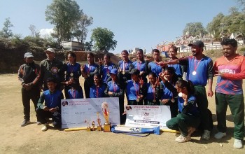 बैतडीमा उपमेयर कप क्रिकेटको उपाधि दनपा २ लाई 